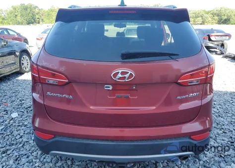 2013 Hyundai Santa Fe Sport from USA, damaged, VIN 5XYZU3LA9DG062112